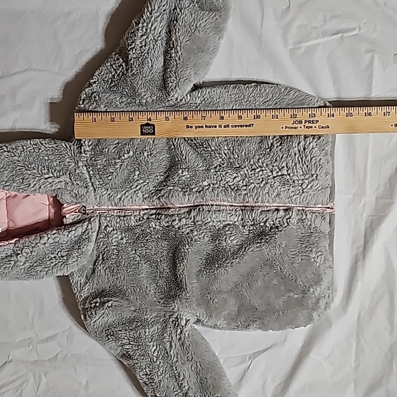 Wonder Nation Baby and Toddler Girl Size 18 Months Reversible Bubble Jacket Used - Picture 13 of 16